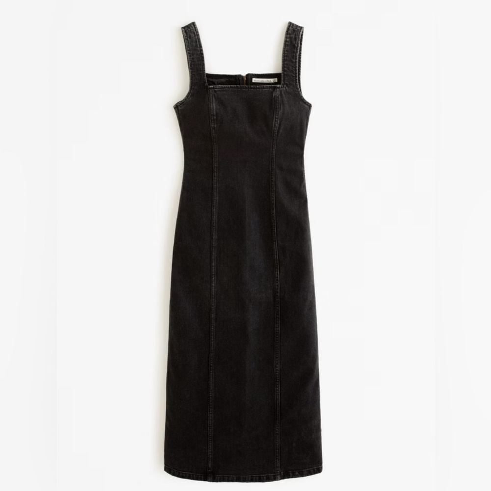 Abercrombie Midi Denim Dress - NEW (size small)